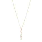 Baroque Pearl necklace on a gold filled chain