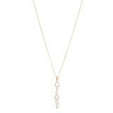 Baroque Pearl necklace on a gold filled chain