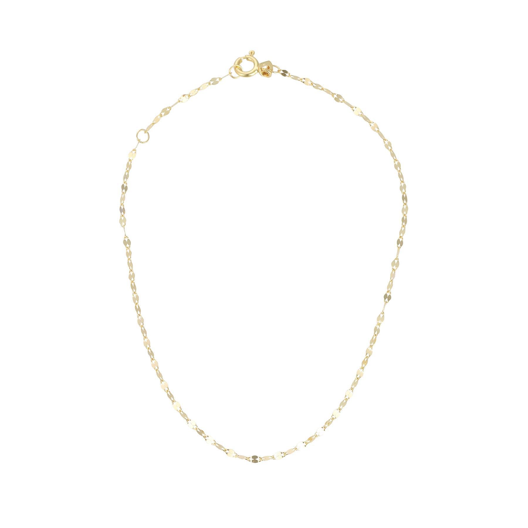 Diamond discount chain anklet