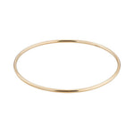 9kt Gold Solid Bangle - MoMuse Jewellery
