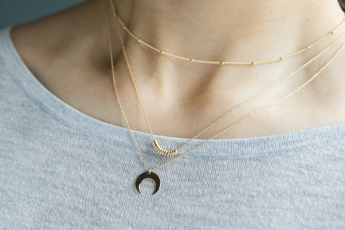 The art of necklace layering