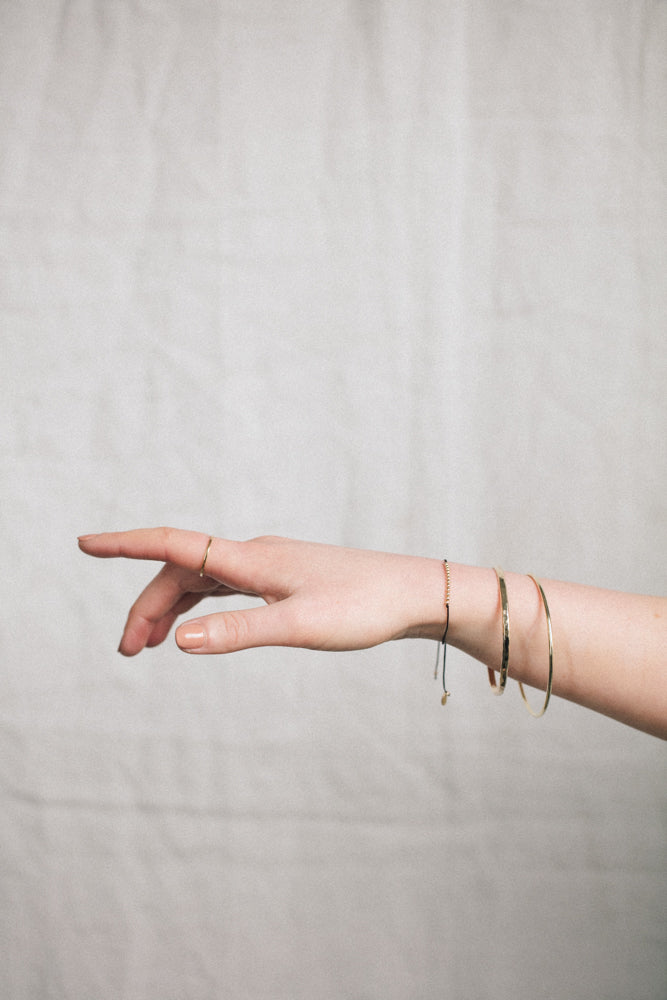 9kt gold bracelets by MoMuse