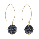Gold Filled Small Cluster Oval Open Earrings