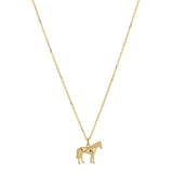 9kt Gold Horse Charm Pendant