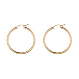 Gold Filled Clip Hoop Earrings