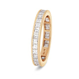 Signature Carre Cut Diamond Eternity Ring
