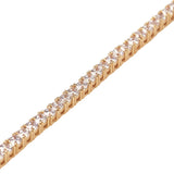 Yellow Cubic Zirconia Classic Tennis Bracelet