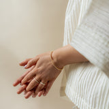 Dainty Diamond Ring in 18kt Yellow Gold - Signature Collection