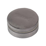 Small grey travel jewellery box