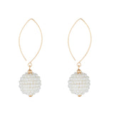 Gold Filled Small Cluster Oval Open Earrings