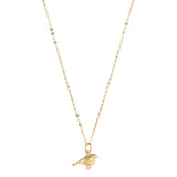 9kt Gold Robin Bird Pendant