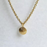 Vintage Chanel Button Pendant - Ava