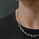 Sterling Silver Classic Paperclip Necklace