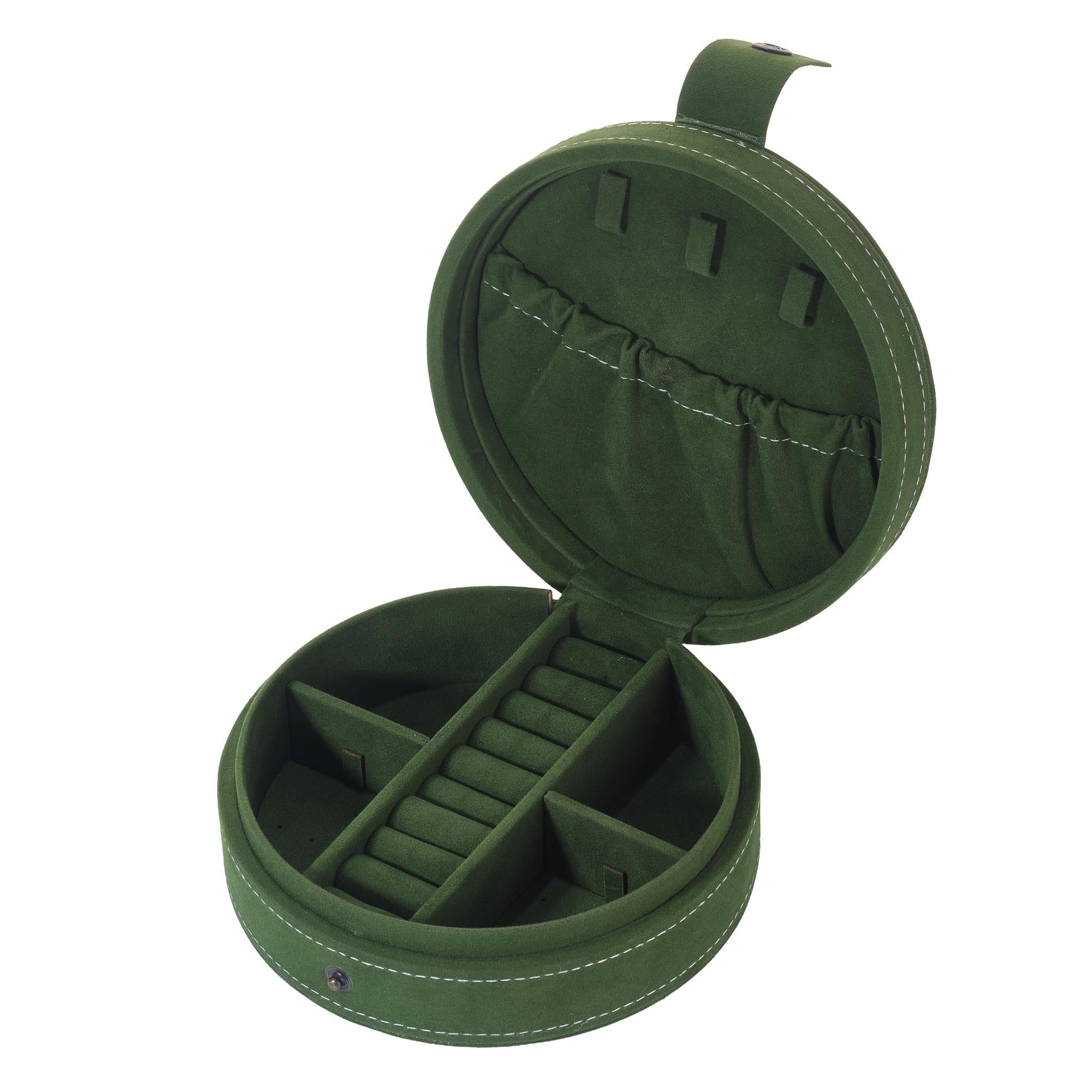 MoMuse Round Jewellery Case