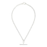 Sterling Silver T-Bar Necklace - 'The Emily Necklace'