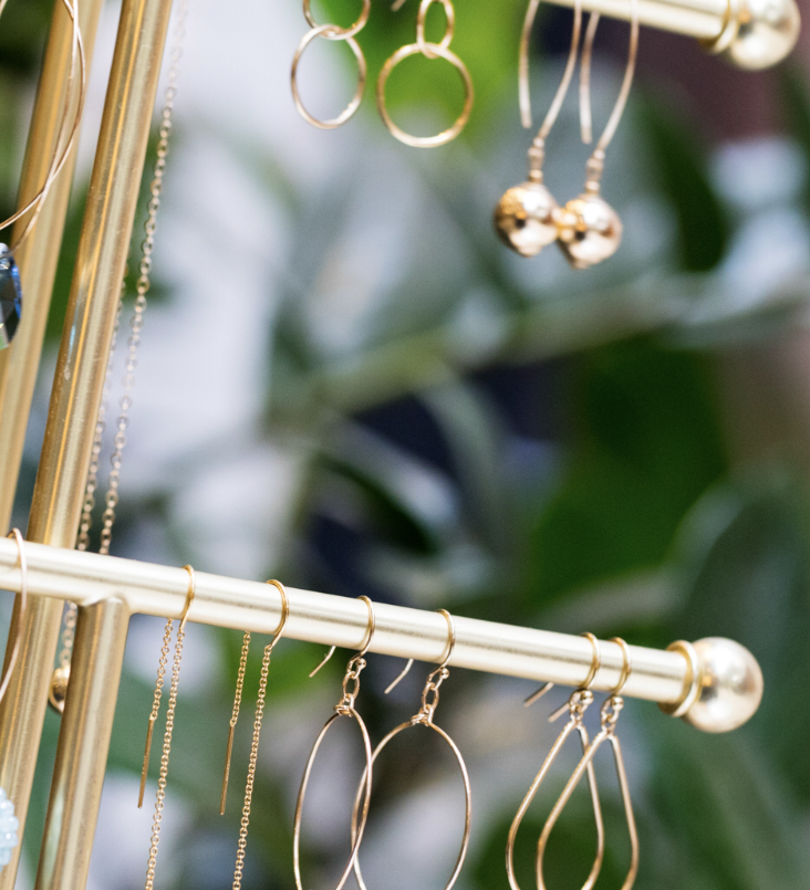Gold Filled Double Circle Earrings