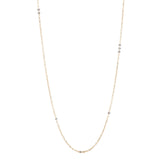 9kt Gold Diamond Cut Chain Necklace