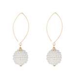 Gold Filled Small Cluster Oval Open Earrings