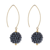 Gold Filled Small Cluster Oval Open Earrings