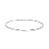 Signature Spring All Diamond Bangle in 18kt Gold - 1.5ct