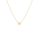 0.50ct Diamond Solitaire Pendant in 18kt Yellow Gold - Signature Collection