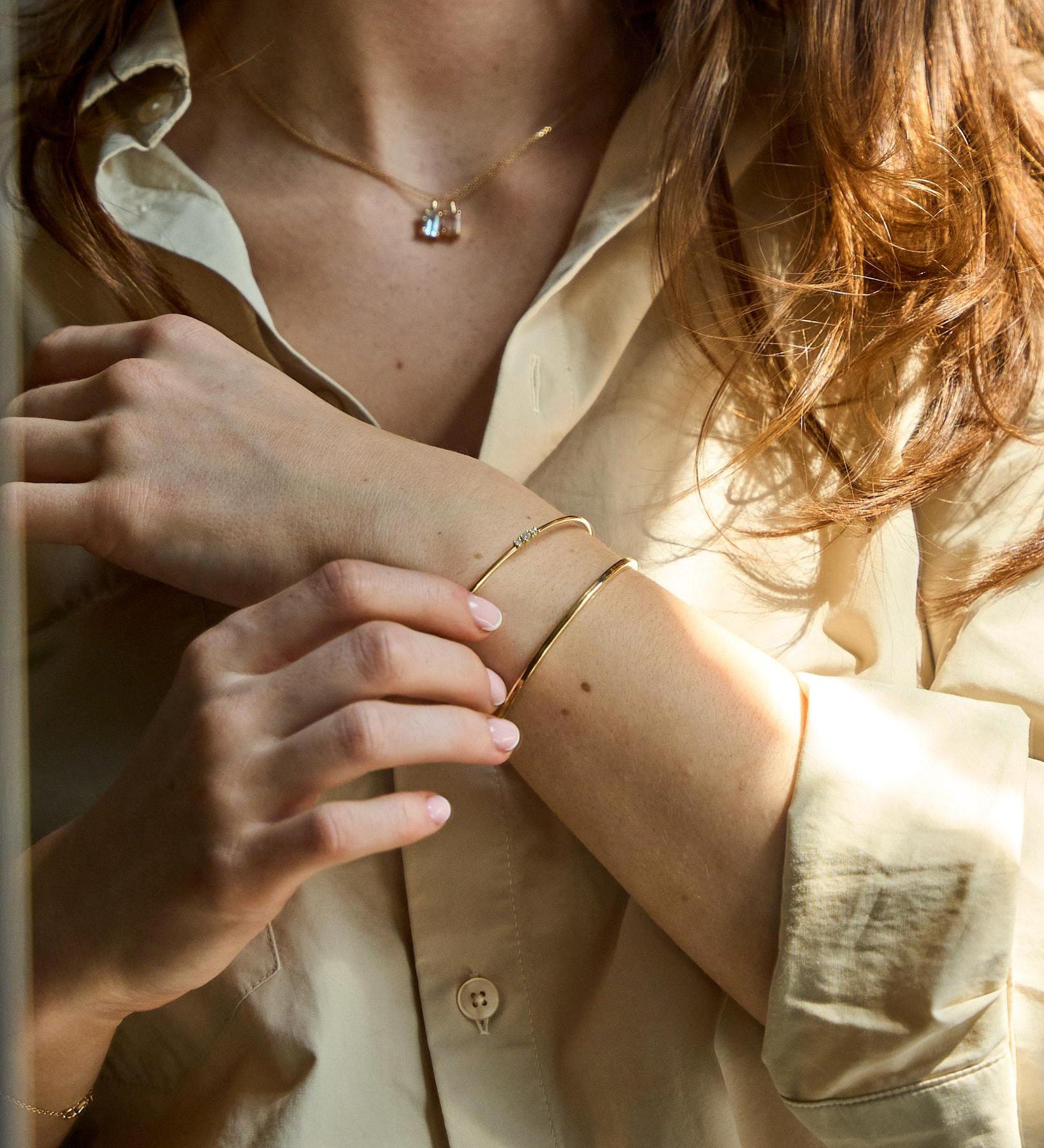 Signature Hinged Bangle