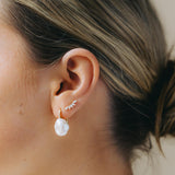 Tiara Diamond Stud Earrings with Marquise Cuts in 18kt Gold - Signature