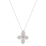 White Willow Pendant Necklace