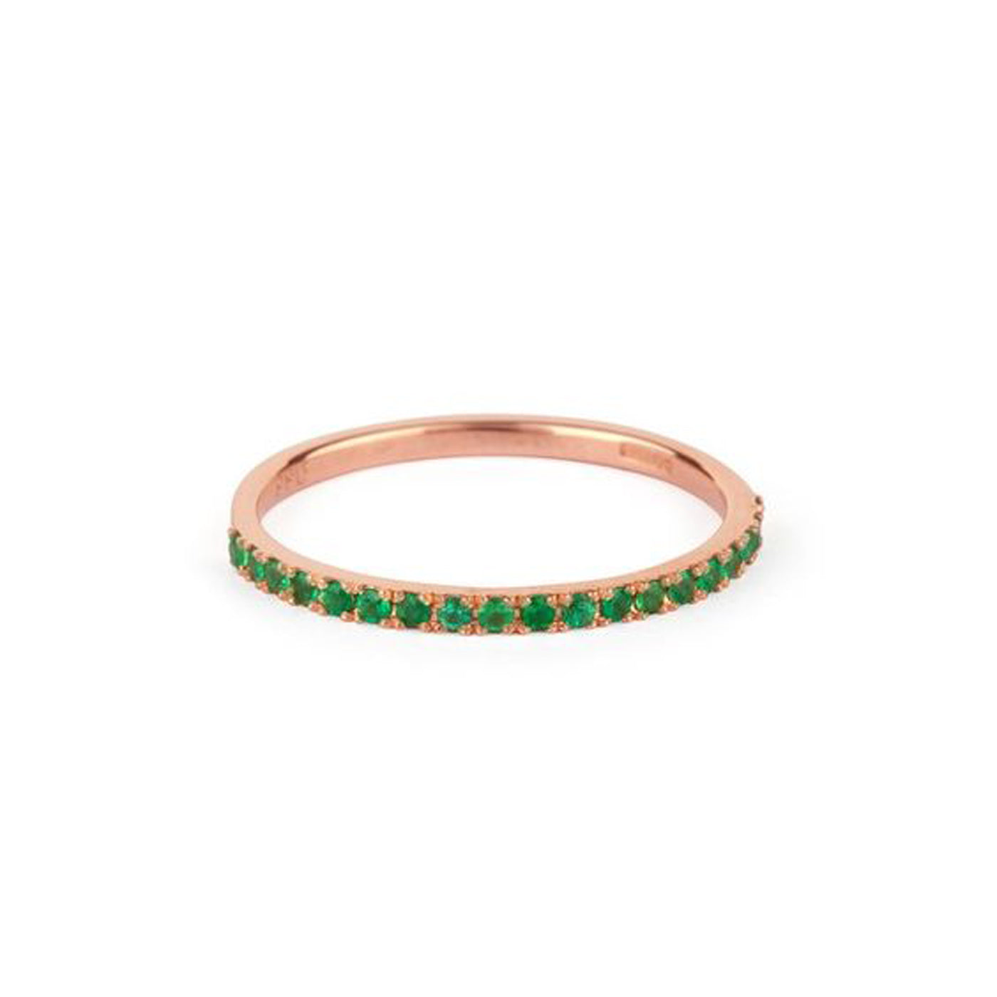 9kt Gold Emerald Ring - MoMuse Jewellery
