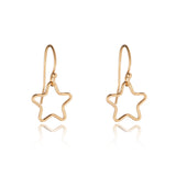 14kt Gold Filled Star Charm Earrings - MoMuse Jewellery