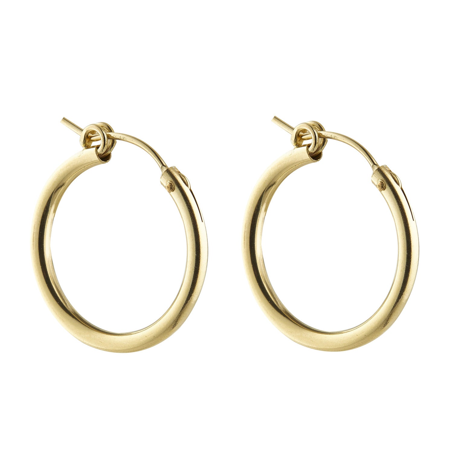 14kt Gold Filled Clip Hoop (Large) - MoMuse Jewellery