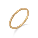 9kt Yellow Gold Plain Band - MoMuse Jewellery