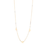 9kt Gold Three Star Pendant - MoMuse Jewellery