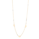 9kt Gold Three Star Pendant - MoMuse Jewellery