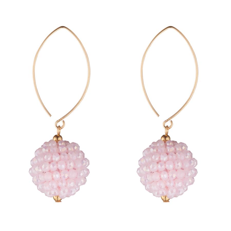 Gold Filled Cluster Open Oval Earrings