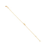 9kt Gold Moon with Diamond Bracelet - MoMuse Jewellery