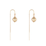 14kt Gold Filled Ball Half Threader - MoMuse Jewellery