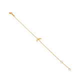 9kt Gold Moon Bracelet - MoMuse Jewellery