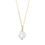 14kt Gold Filled Baroque Pearl Pendant - MoMuse Jewellery