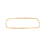 9kt Gold Square Bangle - MoMuse Jewellery