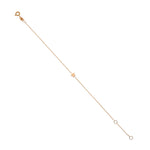 9kt Rose Gold Single Star Bracelet - MoMuse Jewellery
